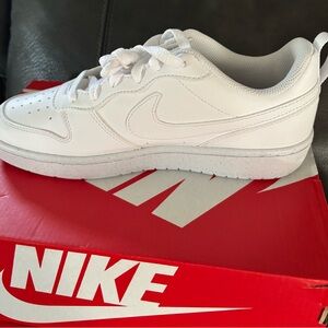 Nike Kids All-White Sneakers